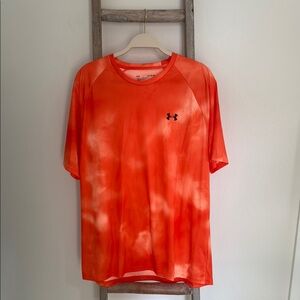 Under Armour Men's Orange Shirt